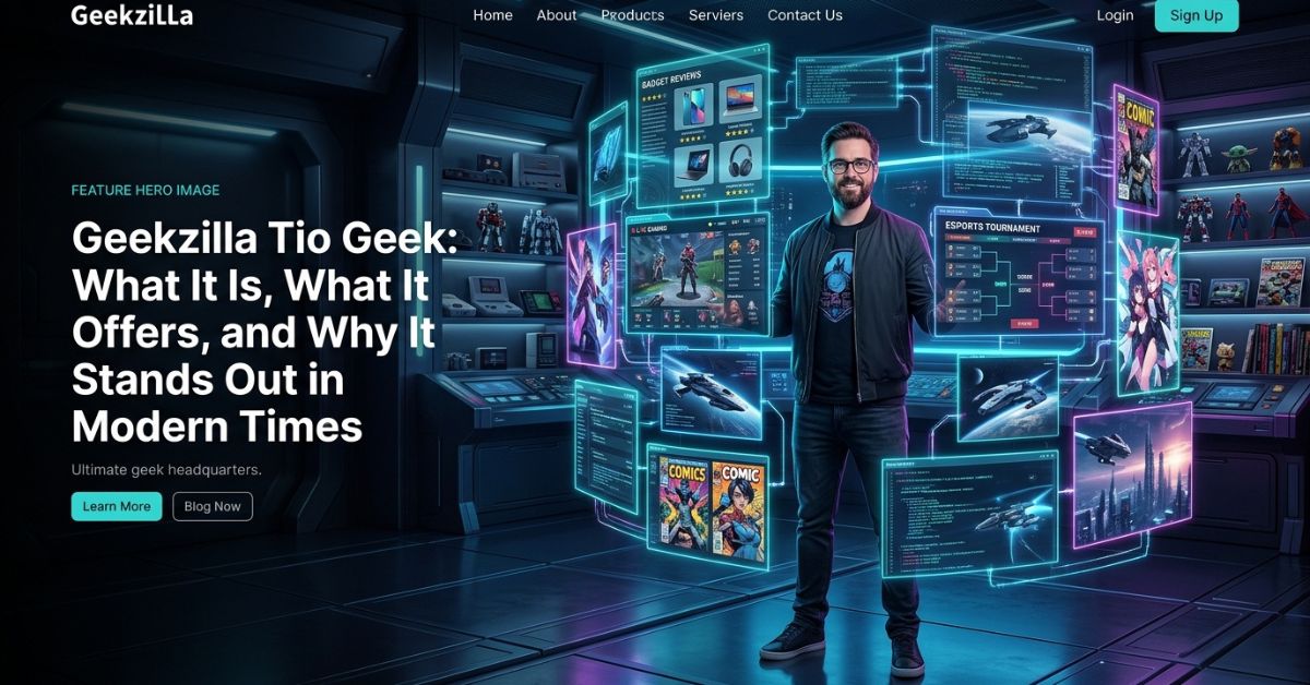 Geekzilla Tio Geek: Tech, Gaming, and Pop Culture Explained
