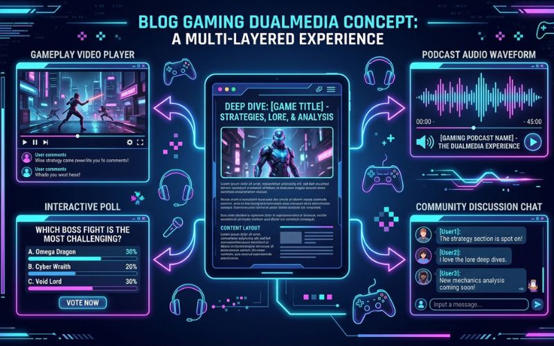 How Dualmedia Differs From Traditional Gaming Blogs