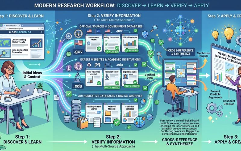 Tips for Checking Information You Read on globeinsightblog