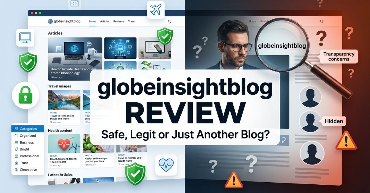 Globeinsightblog: The Complete Review (What It Is, Safety, Topics & How to Use)