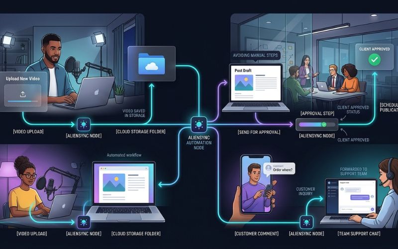 AlienSync vs Buffer, Hootsuite, and Other Choices